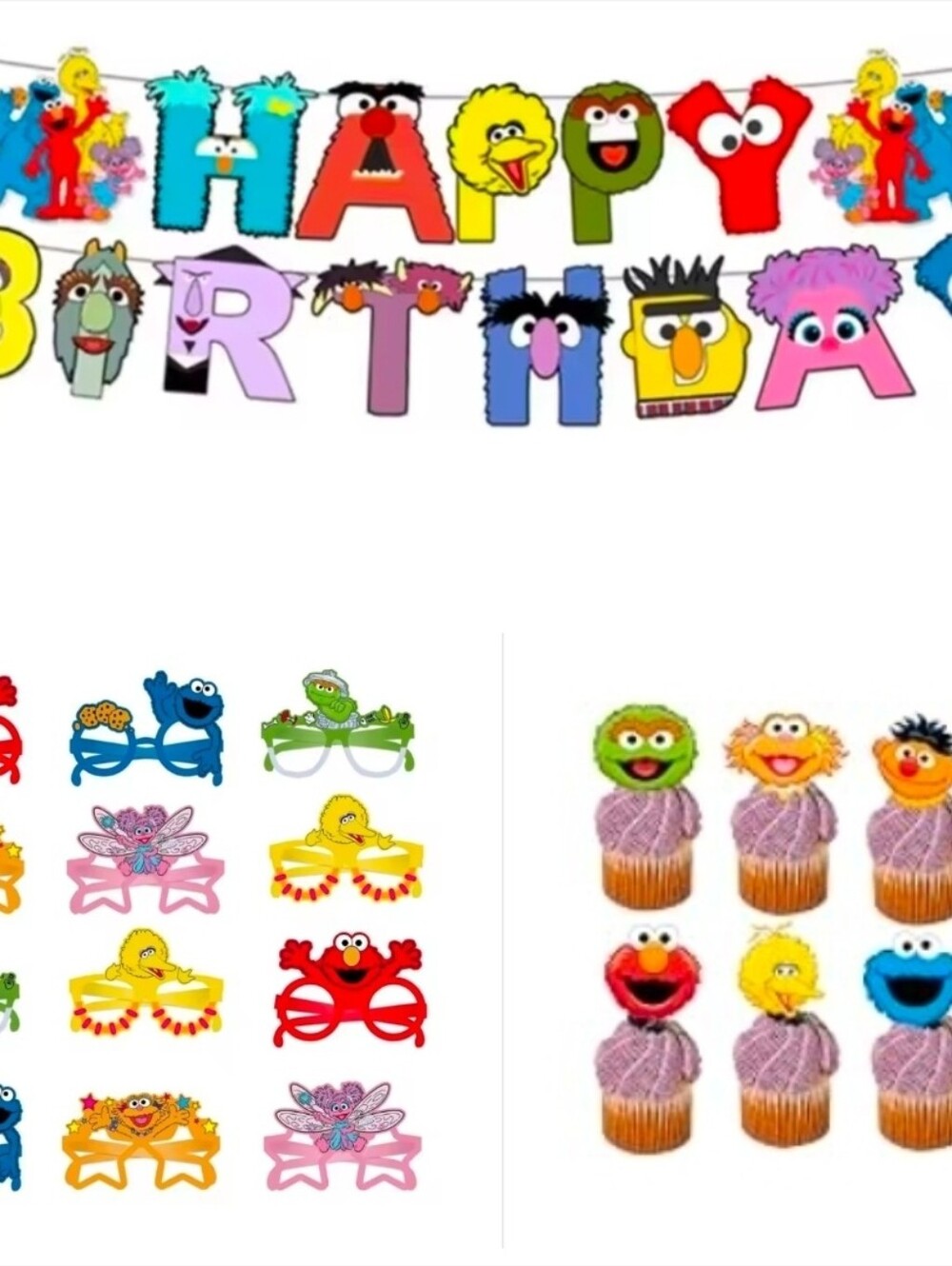 Sesame Street Birthday Decorations
